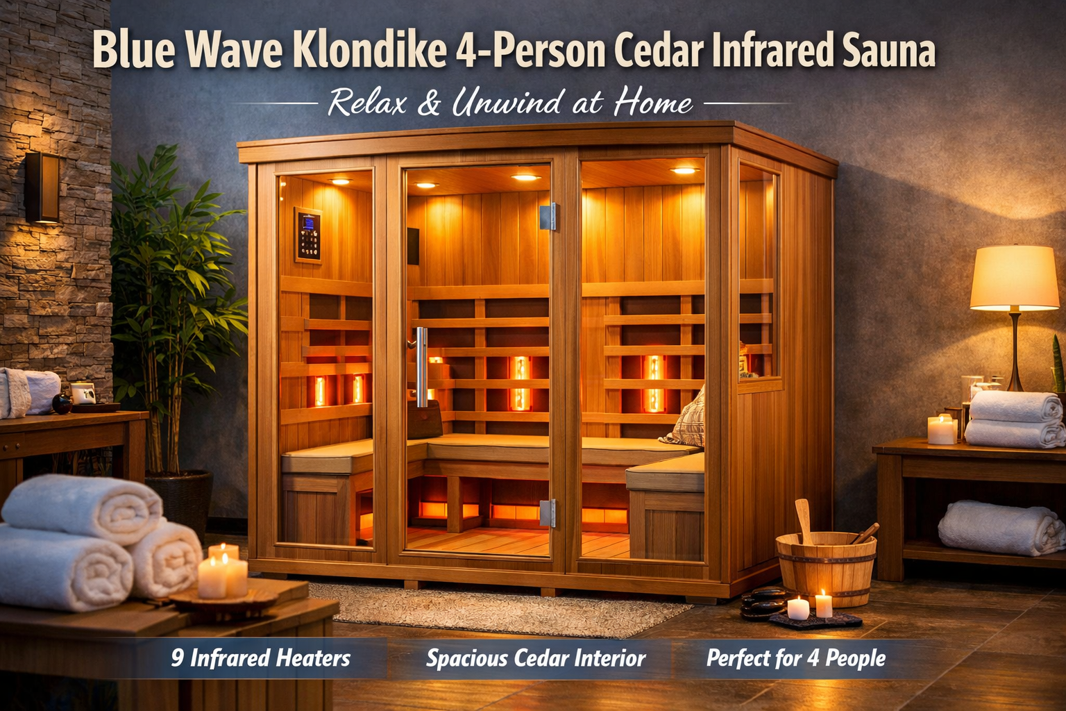 Blue Wave Klondike sauna