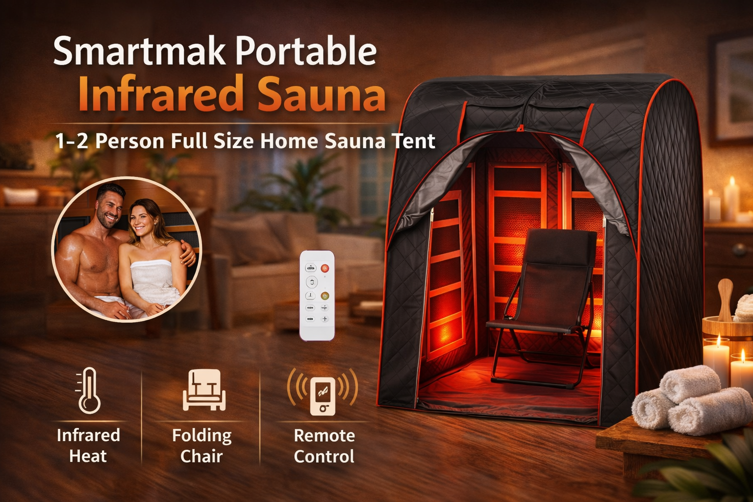 Smartmak Portable Infrared Sauna