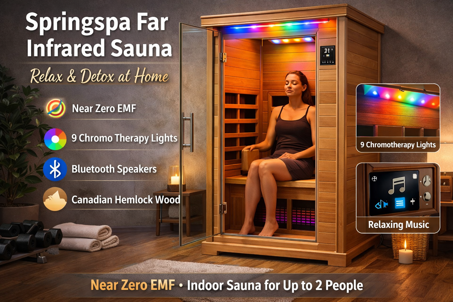 Springspa Far Infrared Sauna