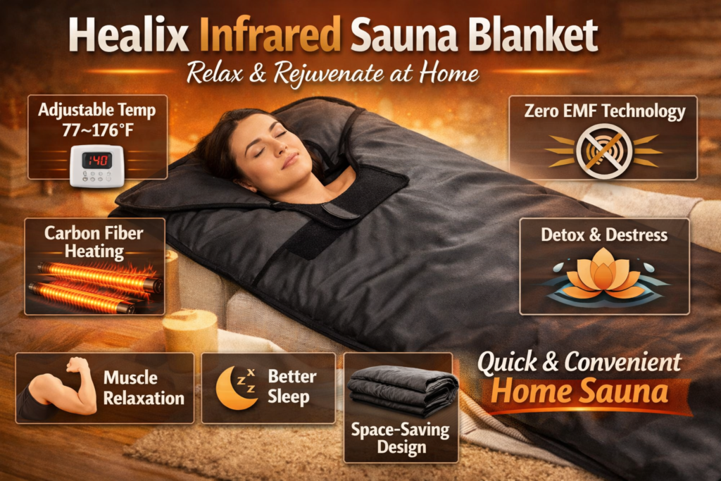 Healix sauna blanket