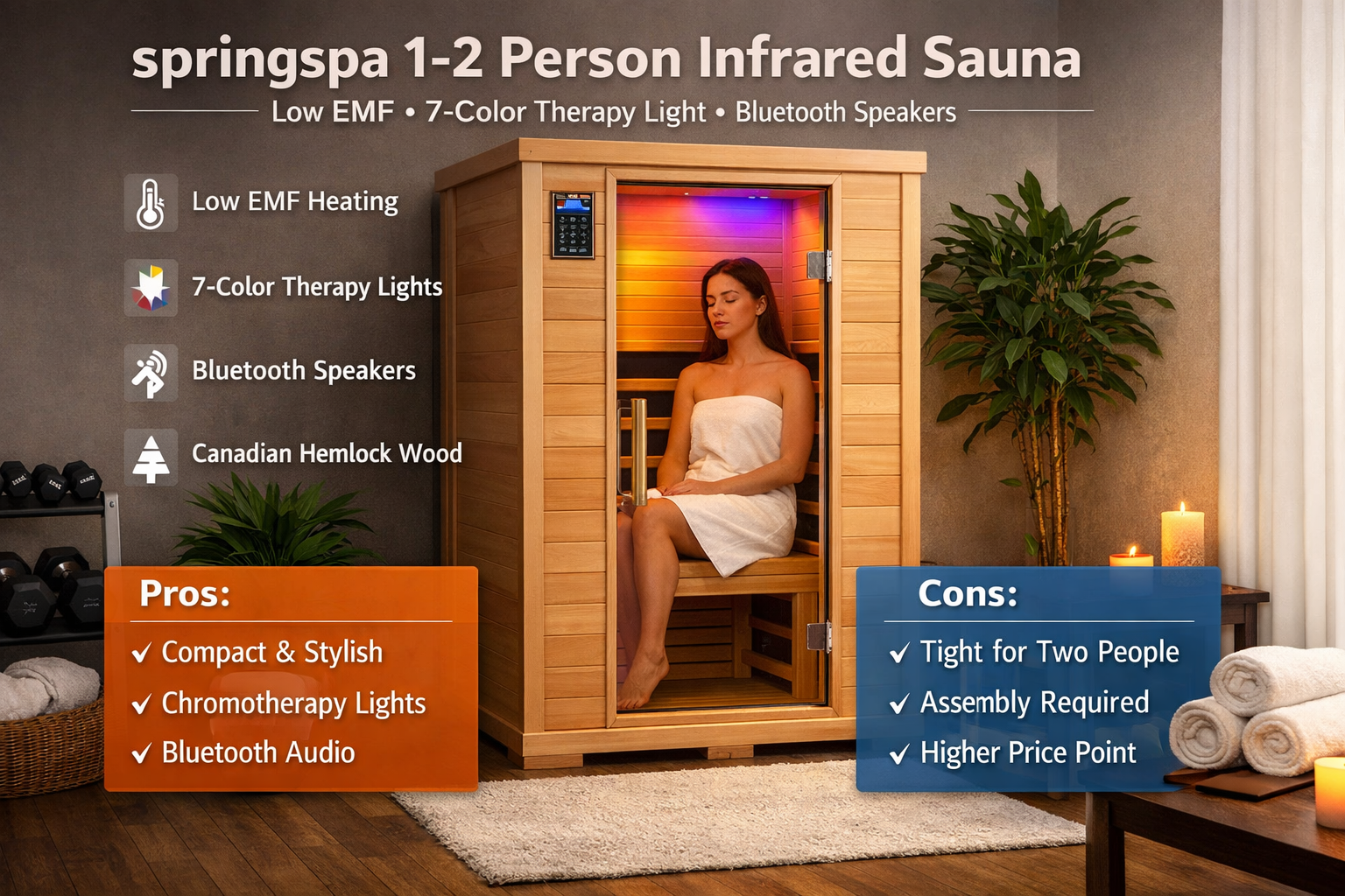springspa Infrared Sauna