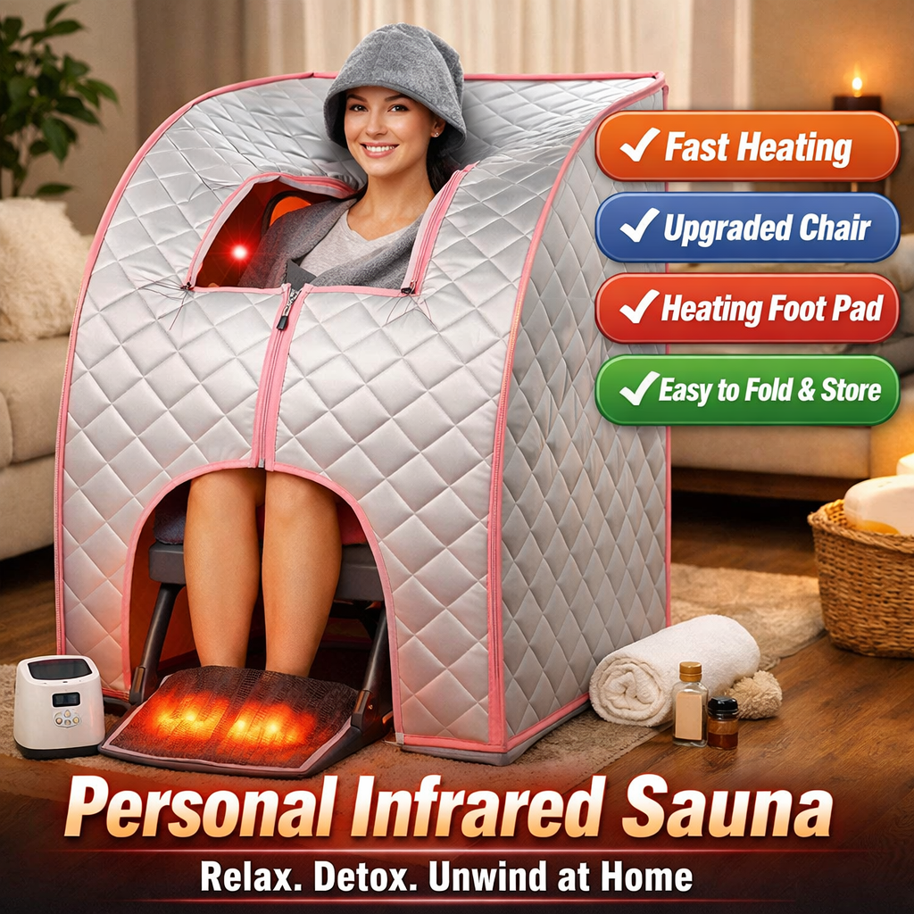 Fast Heating Home Sauna Personal Infrared Sauna Review