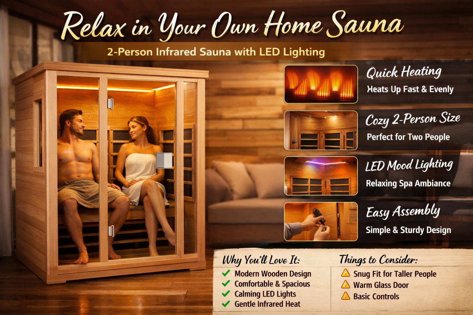 Indoor Infrared Sauna