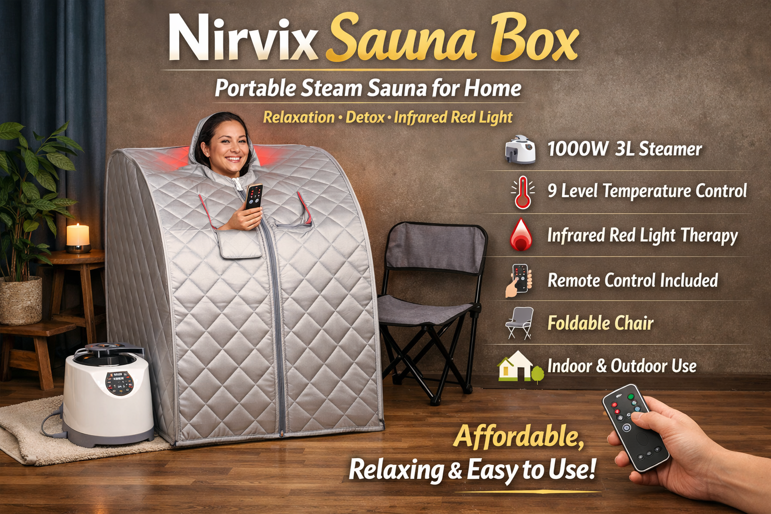 Nirvix Sauna Box