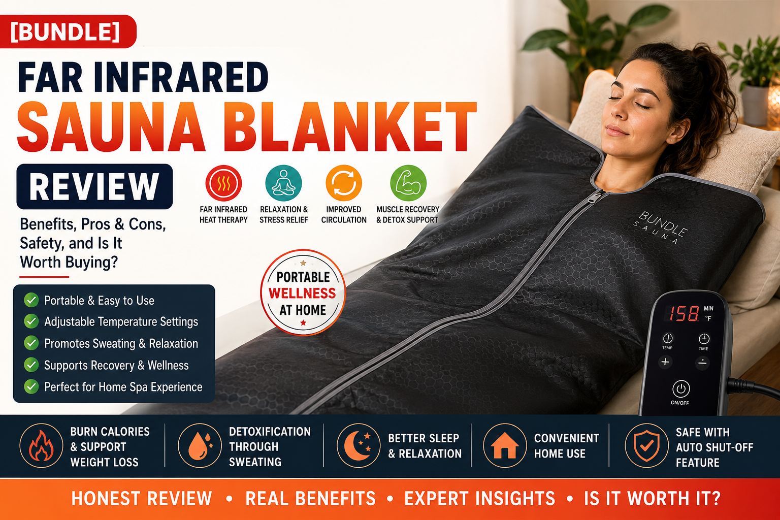 [Bundle] Far Infrared Sauna Blanket Review: Is It Worth Buying in 2026?