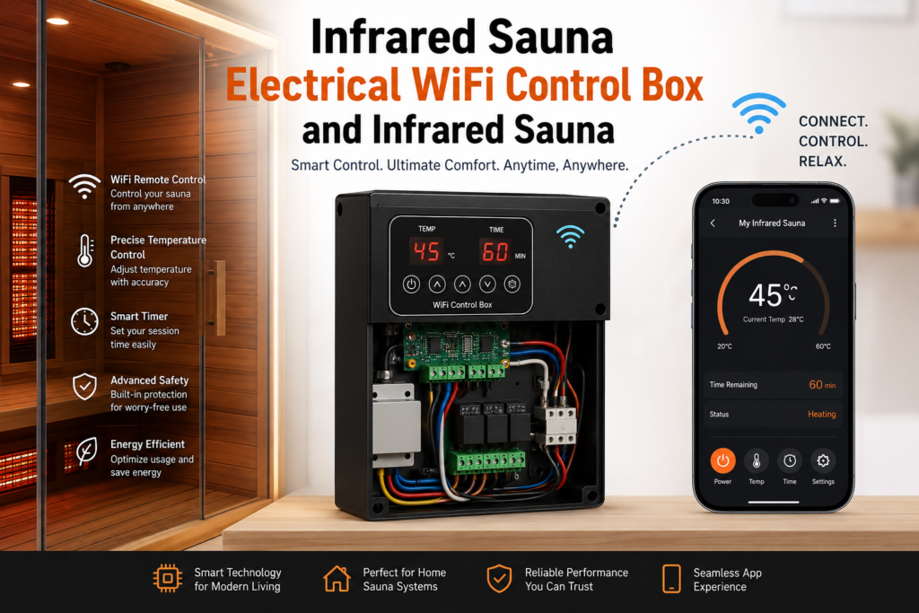 Infrared Sauna Electrical WiFi Control Box