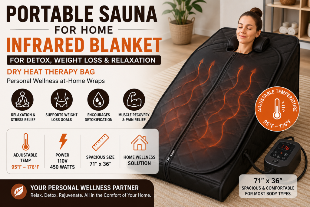 Portable Infrared Sauna Blanket