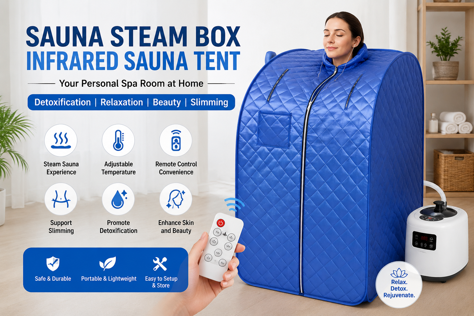 Sauna Steam Box Infrared Sauna