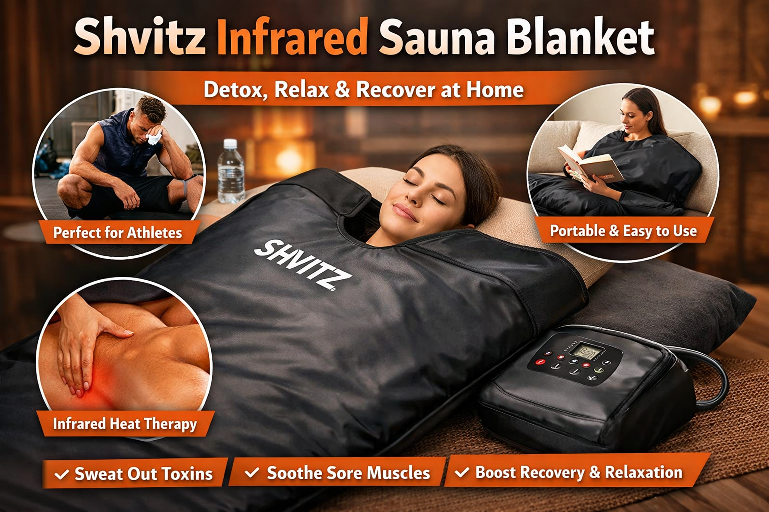 Shvitz Infrared Sauna Blanket Review: A Convenient Way to Relax and Recover at Home